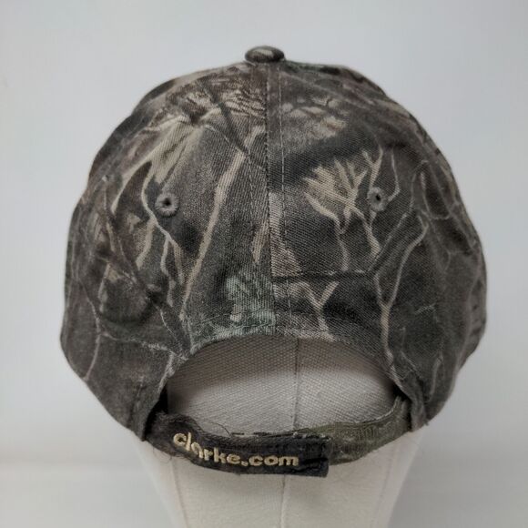 Clarke Strapback Hat Camouflage One Size Adjustable Embroidered Patriotic - Picture 5 of 7